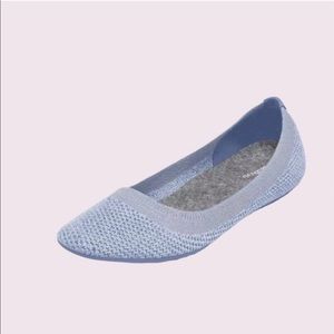 NIB allbirds Tree Breezer light blue slip on flats